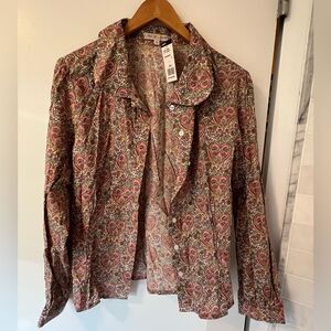 Liberty of London Paisley Print Blouse